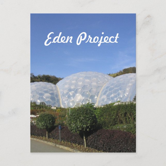 Cartão Postal Projeto Eden (Frente)
