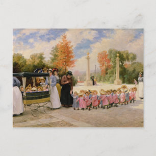 Cartão Postal Promenade des Enfants