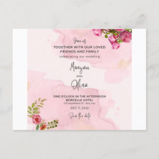 Cartão Postal Promessa Eterna do Amor