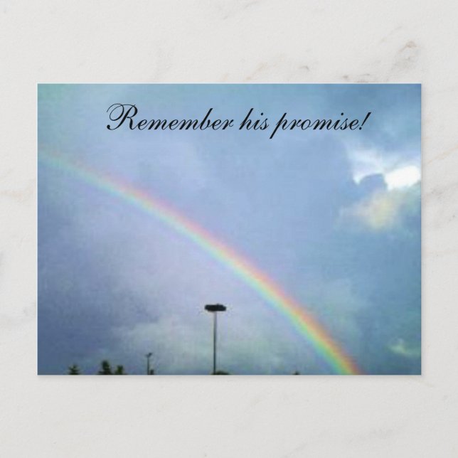 Cartão postal PROMISSOR RAINBOW GODS (Frente)