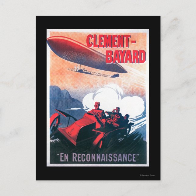 Cartão Postal Promocional do Poster de nave Vincenot WI (Frente)