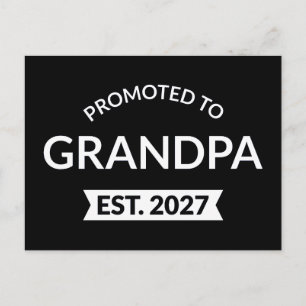 Cartão Postal Promovido a Avô Est 2027 Novo Papai II