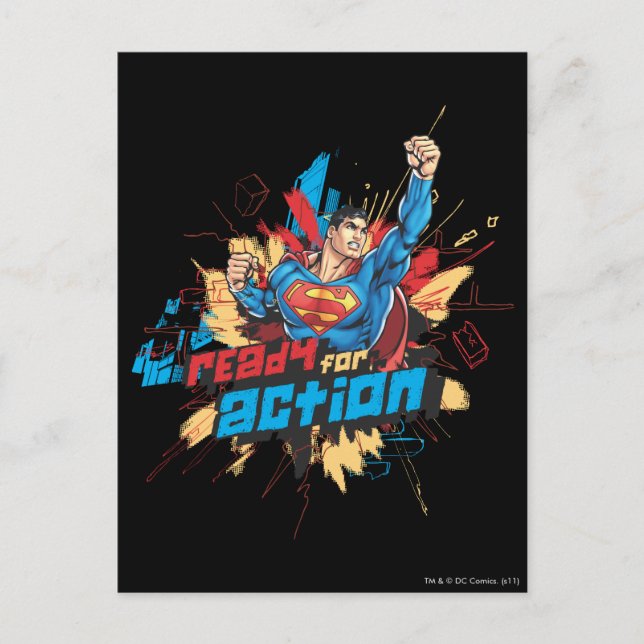 Cartão Postal Pronto para Ação (Frente)