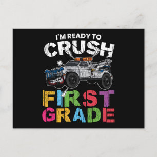 Cartão Postal Pronto para Dominar o Caminhão Off-Road da 1ª Séri