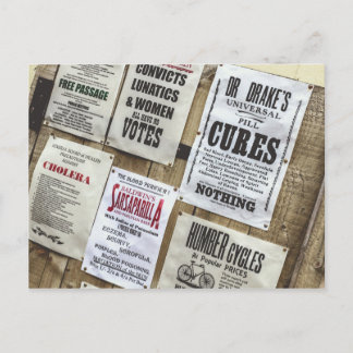 Cartão Postal Propaganda do Victorian