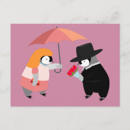 Cartão Postal Propor Pinguim