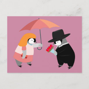 Cartão Postal Propor Pinguim