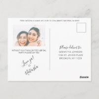 Proposta de Bridesmaid da Fotografia da Caligrafia