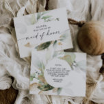 Cartão Postal Proposta de Madrinha de casamento Dourada de granu<br><div class="desc">Pop a pergunta com esta adorável carta! Edite facilmente o nome e a mensagem na parte traseira - em seguida, adicione ao carrinho! Este elegante design apresenta um buquê de aquarela macia de eucalipto, verde e embelezamentos de ouro. Clique no botão Personalizar e "Clique para personalizar mais" para editar a...</div>