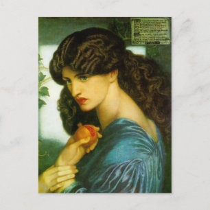 Cartão Postal Proserpina - Dante Gabriel Rossetti