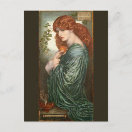 Cartão Postal Proserpina por Dante Gabriel Rossetti