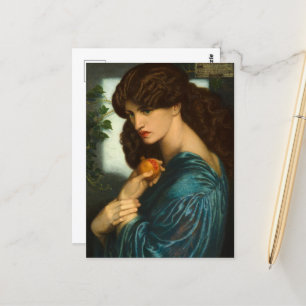 Cartão Postal Proserpina por Dante Gabriel Rossetti