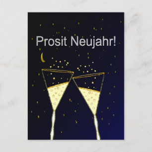 Cartão Postal Prosit Neujahr