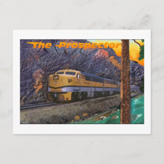 Cartão Postal Prospector do Rio Grande na Garganta Real