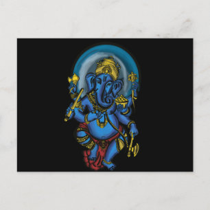Cartão Postal Prosperidade de Ganesha