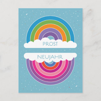 Cartão Postal Prost Neujahr