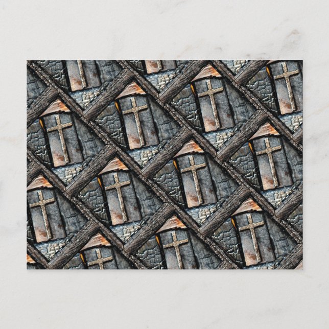 Cartão Postal Proteção cruzada (Frente)