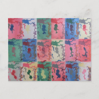 Cartão Postal Proteína Flexível & Ligantes - Opção 2