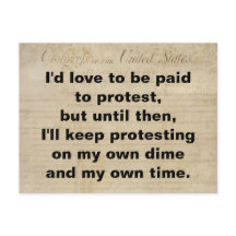 Protesto Contra Resistir à Minha Própria Carta de