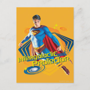 Cartão Postal Protetor Intergaláctico Superman