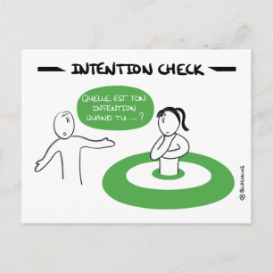 Cartão Postal Protocolo Carte Core : Verificação de Intenção