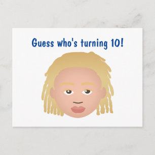 Cartão Postal #Proud2BNaturalMe Choose-My-Complexion Aniversário