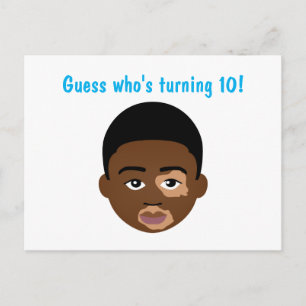 Cartão Postal #Proud2BNaturalMe Choose-My-Complexion Aniversário