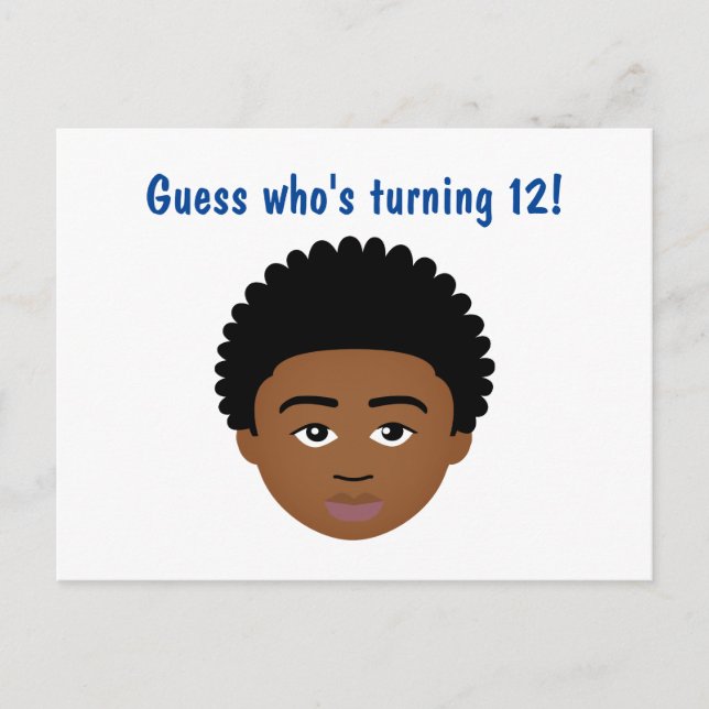 Cartão Postal #Proud2BNaturalMe Escolha-Minha-Complexidade Anive (Frente)