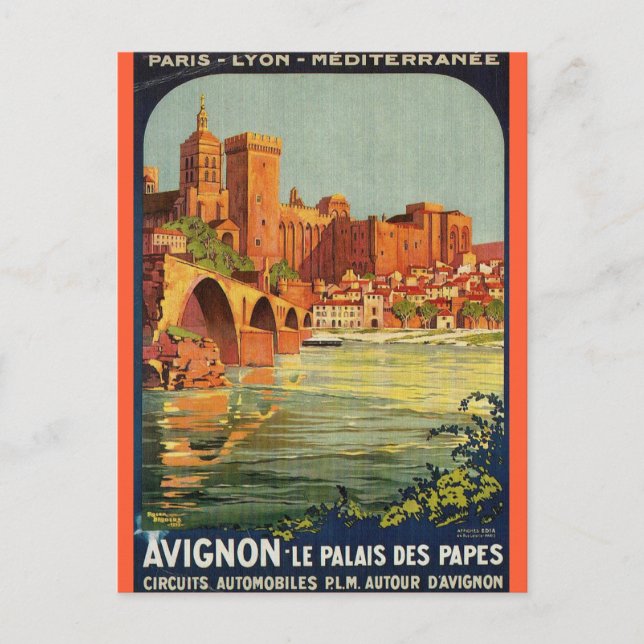 Cartão Postal Provence France Postcard  (Frente)