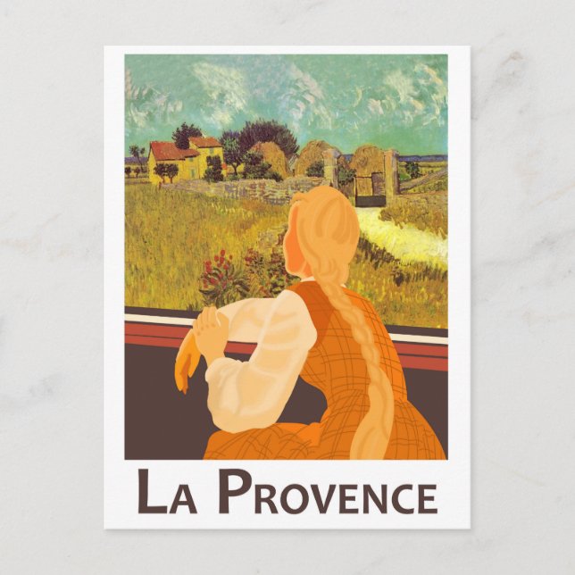 Cartão Postal Proveniência do Campo através do Comboio da Janela (Frente)