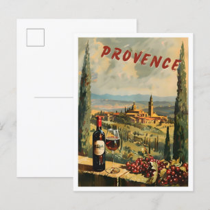 Cartão Postal Proveniência França Viagens vintage de Arte Clássi