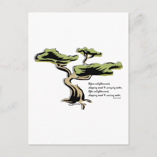 Cartão Postal Proverbo Chinês (Frente)