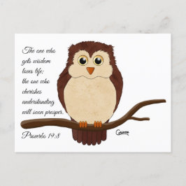 Cartão Postal Proverbs 19:8 - Cartão-postal