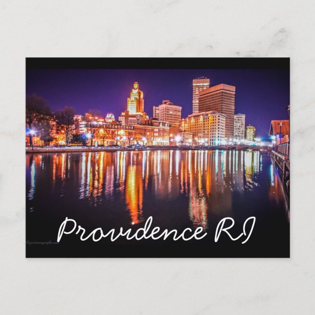 Cartão Postal Providence RI (Frente)
