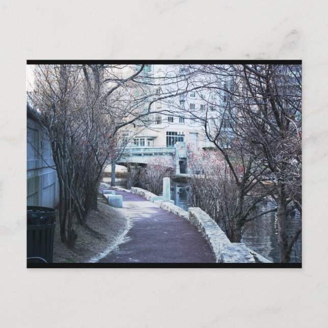 Cartão postal Providence River Walk (Frente)