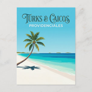 Cartão Postal Providenciales Ilhas Turcas e Caicos