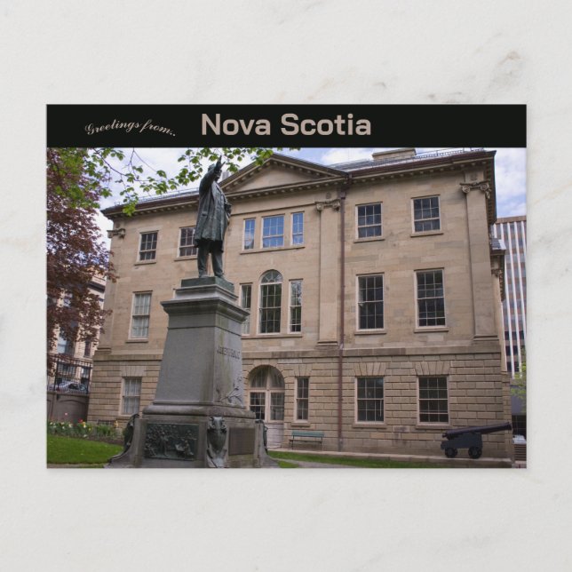 Cartão Postal Province House Halifax Nova Scotia Canada (Frente)