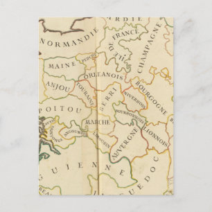 Cartão Postal Províncias, França