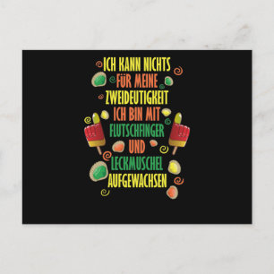 Cartão Postal provocações ambíguas / dedos melados e conchas de 