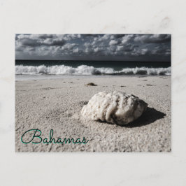 Cartão Postal Próximo ao Destino Personalizado Preto&Branco