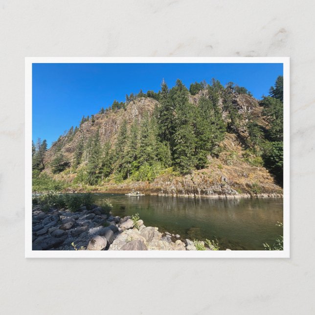 Cartão Postal Próximo reservatório Swift (Frente)