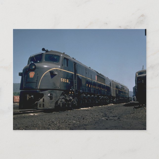 Cartão Postal PRR Baldwin "Shark" (Frente)