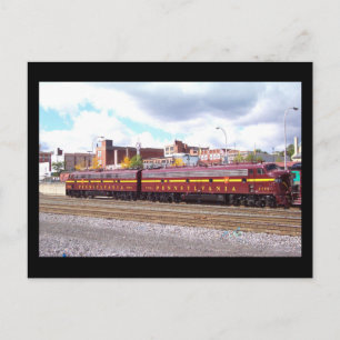 Cartão Postal PRR E-8A (JTFS) 5809 e 5711 na Altoonia Railfest