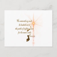 Psa 23.3 O Senhor é o meu Shepard