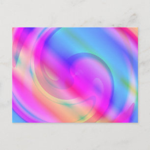Cartão Postal Psicadélico