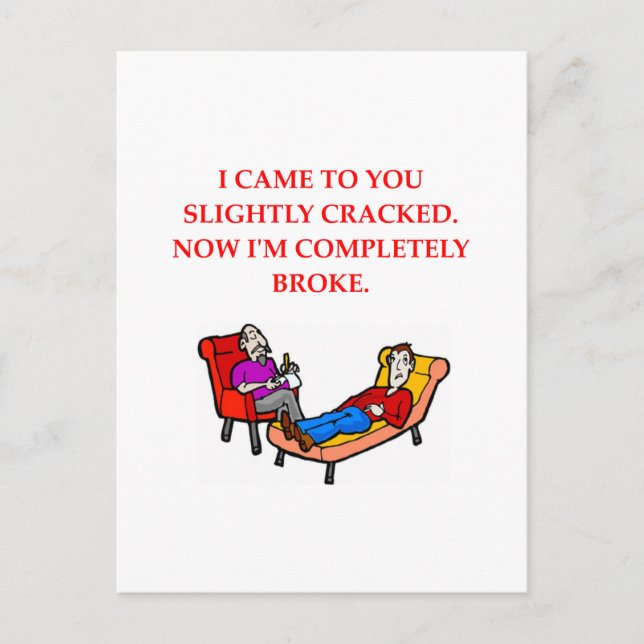 Cartão Postal psicologia (Frente)