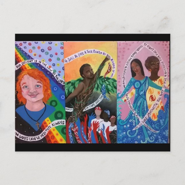 Cartão Postal PSummer no Cartão-postal Psalms (Frente)