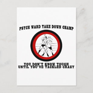 Cartão Postal Psych Ward Derruba o Champ