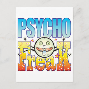 Cartão Postal Psycho Freaky