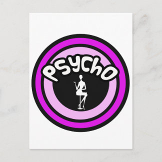 Cartão Postal Psycho Lady